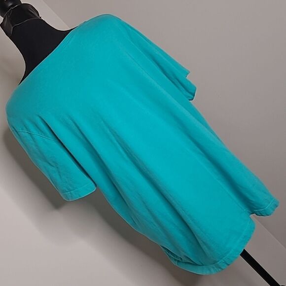 Women Within sz L 100% cotton  v necked t-shirt - Picture 3 of 8